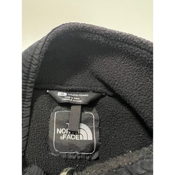 The North Face Denali Jacket Black with Blue Embroidered Logo Size Medium - Picture 5 of 12